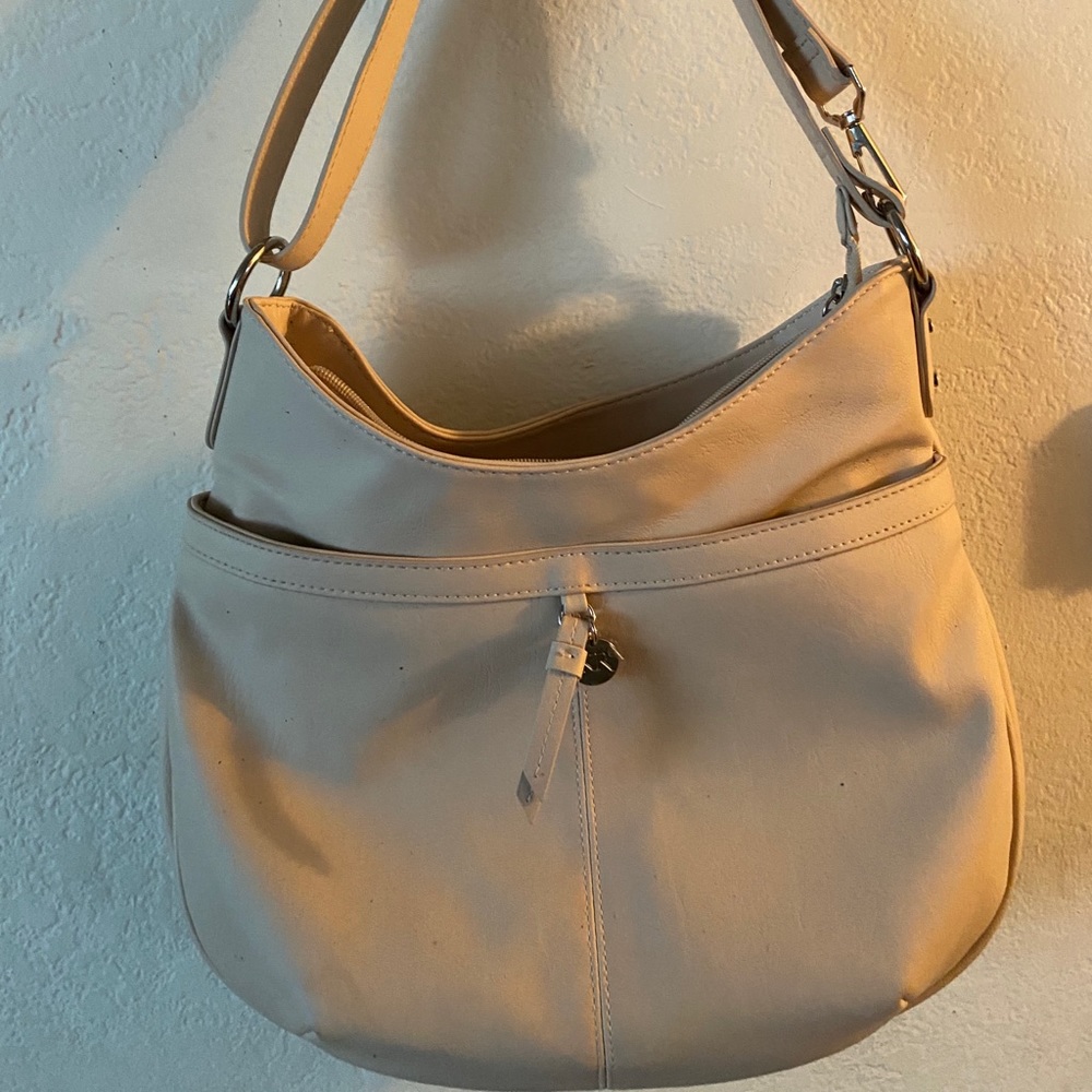 Kim Rodgers Beige Hobo Purse